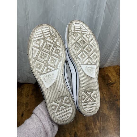 Converse Chuck Taylor Low Top White Mesh Pink Insole Sneakers Women's Size 7 - Picture 9 of 11